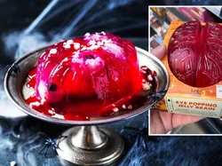 Jelly Bentuk Otak Berdarah Ini Bikin Mual, Berani Coba?