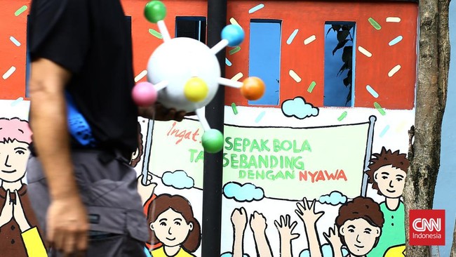 FOTO: Kampung Piala Dunia Sambut Pesta Bola 2022