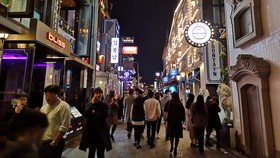 FOTO: Wajah Wisata Malam Itaewon Sebelum Tragedi Maut Halloween