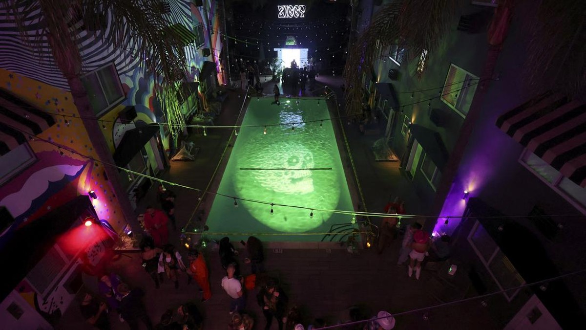 FOTO: Pesta Halloween di Hotel Paling Angker Negeri Paman Sam