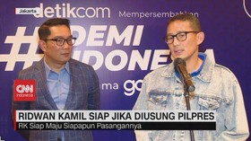 VIDEO: Ridwan Kamil Siap Jika Diusung Pilpres
