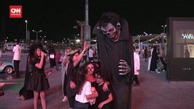 VIDEO: Warga Arab Saudi Rayakan Halloween