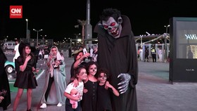 VIDEO: Menengok Keseruan Perayaan Halloween di Arab Saudi