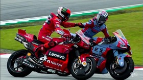 VIDEO: Momen Terbaik MotoGP Malaysia, Bagnaia Melesat di Puncak