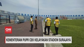 VIDEO: Kementerian PUPR Cek Kelayakan Stadion Surajaya