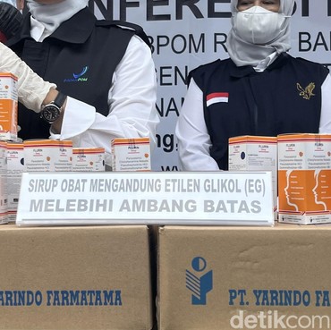 BPOM Rilis Daftar 7 Obat Sirup Mengandung Cemaran EG-DEG