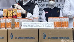 BPOM Rilis Daftar 7 Obat Sirup Mengandung Cemaran EG-DEG