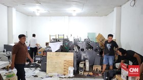 Pabrik Uang Palsu Sukoharjo Digerebek Polisi, Total Barbuk Rp582 Juta