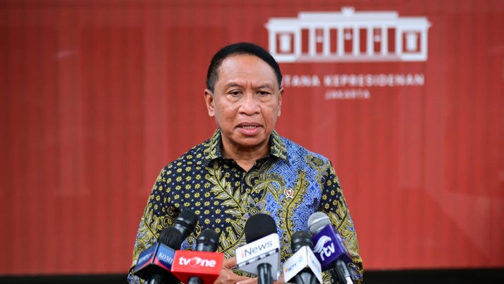 Presiden Joko Widodo menerima Menteri Pemuda dan Olahraga (Menpora) Zainudin Amali di Istana Merdeka, Jakarta, pada Selasa, 1 November 2022. (Dok: Biro Pers Sekretariat Presiden)