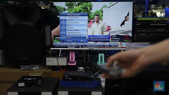 Banjarmasin Kiamat Analog, Ini Cara Pasang STB ke TV Tabung