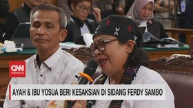 VIDEO: Tangis Ibunda Yosua Pecah Saat Beri Kesaksian di Sidang Sambo