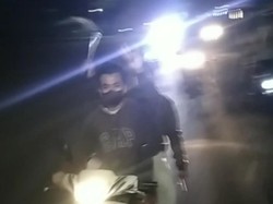Gerombolan Pemotor Konvoi Sambil Acungkan Celurit Resahkan Warga Kediri