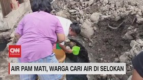VIDEO: Air PAM Mati 3 Bulan, Warga Cari Air di Selokan