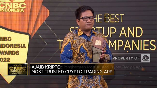 Ajaib Kripto Raih Most Trusted Crypto Trading App