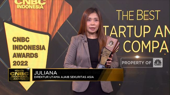 Ajaib Sekuritas Asia Raih Best Online Stock Brokerage