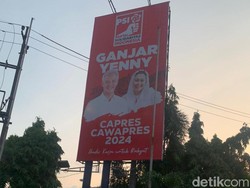 Baliho Ganjar-Yenny Bertebaran di Jatim, PSI Colong Start Kampanye?