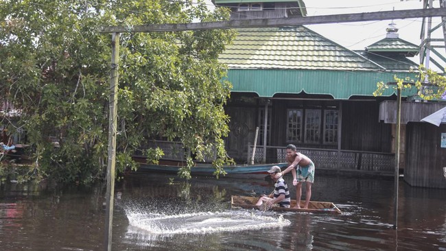 FOTO: Banjir di Kota Pangkalan Bun