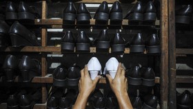 FOTO: Kontribusi Industri Kulit dan Alas Kaki Naik Terhadap PDB