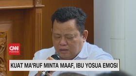 VIDEO: Kuat Ma'ruf Minta Maaf, Ibu Yosua Emosi