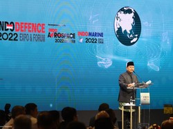 Gala Dinner Indo Defence, Prabowo Bicara Tantangan Dunia Cari Perdamaian