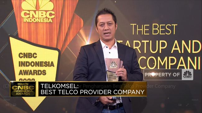 Telkomsel Diganjar Penghargaan Best Telco Provider Company