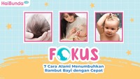 7 Cara Alami Menumbuhkan Rambut Bayi dengan Cepat