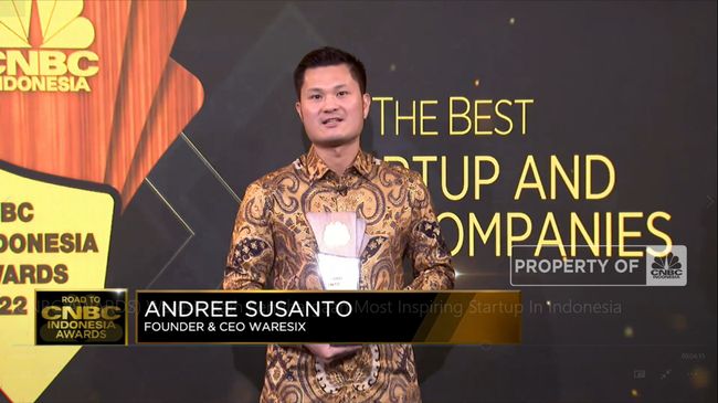 Waresix Sukses Raih Most Inspiring Startup in Indonesia