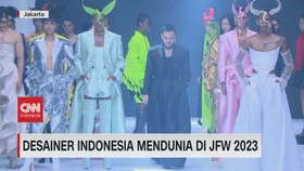 VIDEO: Desainer Indonesia Mendunia di JFW 2023