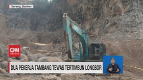 VIDEO: Dua Pekerja Tambang Tewas Tertimbun Longsor