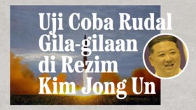 INFOGRAFIS: Uji Coba Rudal Gila-gilaan di Rezim Kim Jong Un