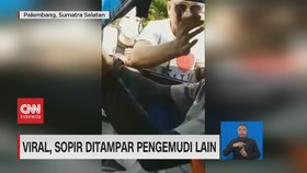 VIDEO: Viral, Sopir Ditampar Pengemudi lain