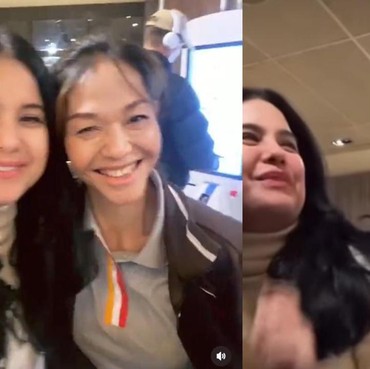 7 Potret Bunda Corla Didatangi oleh Annisa Yudhoyono & AHY di Jerman