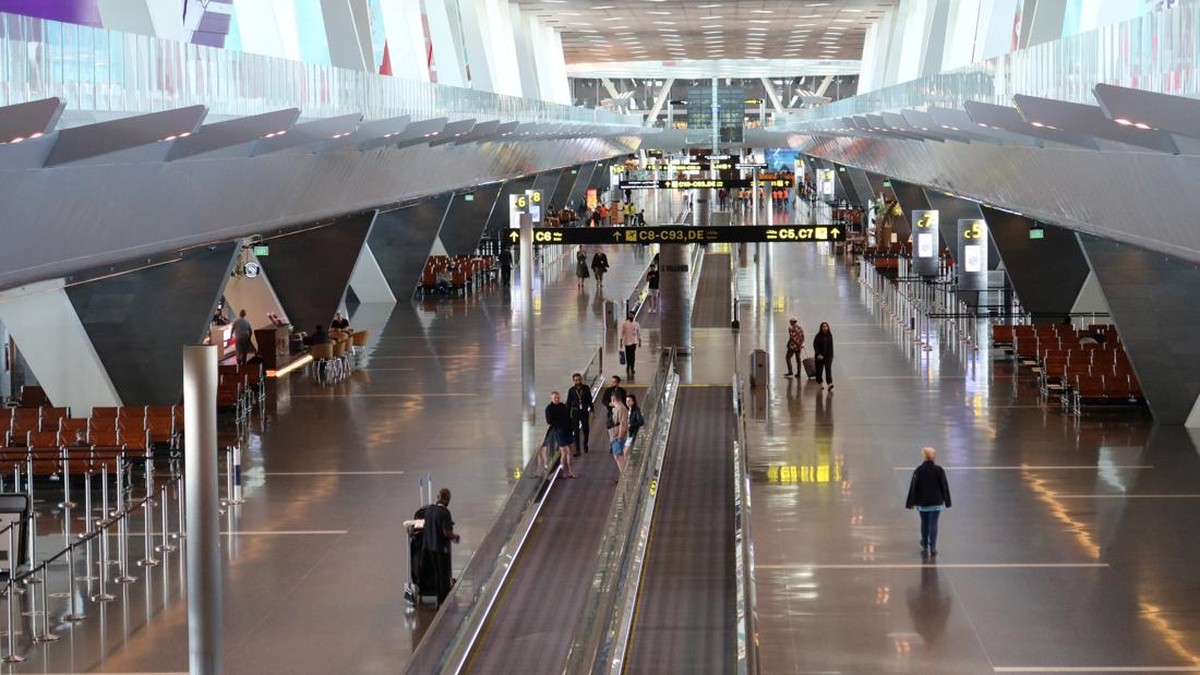 FOTO: Wajah Bandara Internasional Hamad Qatar Sambut Piala Dunia 2022