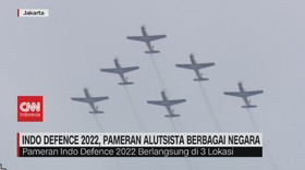 VIDEO: Indo Defence 2022, Pameran Alutsista Berbagai Negara