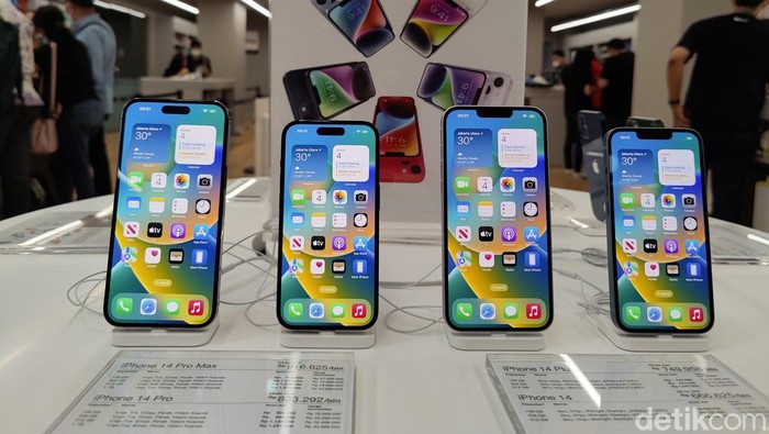 iPhone 14, Plus, Pro, dan Pro Max Resmi Dijual di Indonesia, Ini Daftar Harganya! iPhone 14, Plus, Pro, dan Pro Max Resmi Dijual di Indonesia, Ini Daftar Harganya!