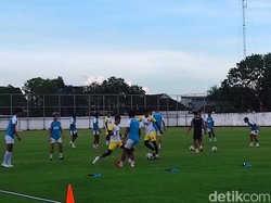 Latihan Hari Kedua PSM Makassar, Yuran Masih Absen-Cesar Gabung