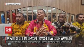 VIDEO: Lukas Enembe Mengaku Senang Bertemu Ketua KPK