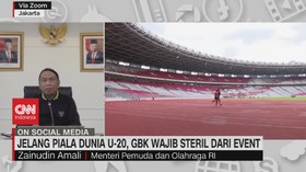VIDEO: Jelang Piala Dunia U-20, GBK Wajib Steril Dari Event