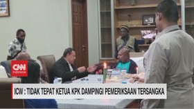 VIDEO: ICW: Tidak Tepat Ketua KPK Dampingi Pemeriksaan Tersangka