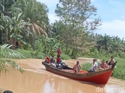 Wanita di Inhil Riau Hilang Diterkam Buaya