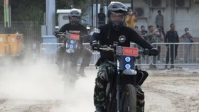 TNI Dapat Pasokan 6.000 Motor Listrik Taktis Militer