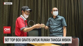 VIDEO: Set Top Box Gratis Untuk Rumah Tangga Miskin