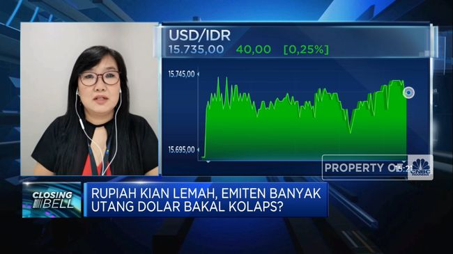 Rupiah Kian Lemah, Gimana Nasib Emiten Banyak Utang Dolar?