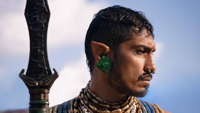 Menurut para netizen, area kemaluan Namor di versi trailer Black Panther 2 tampak jauh lebih menonjol dibandingkan dengan versi film.