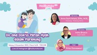 Yuk Bun, Ngobrol soal Peran Penting Ayah dalam Parenting Bersama Indra Brasco