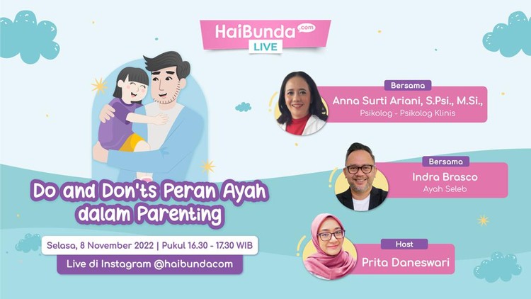 HaiBunda Live Peran Ayah dalam Parenting HaiBunda Live Peran Ayah dalam Parenting
