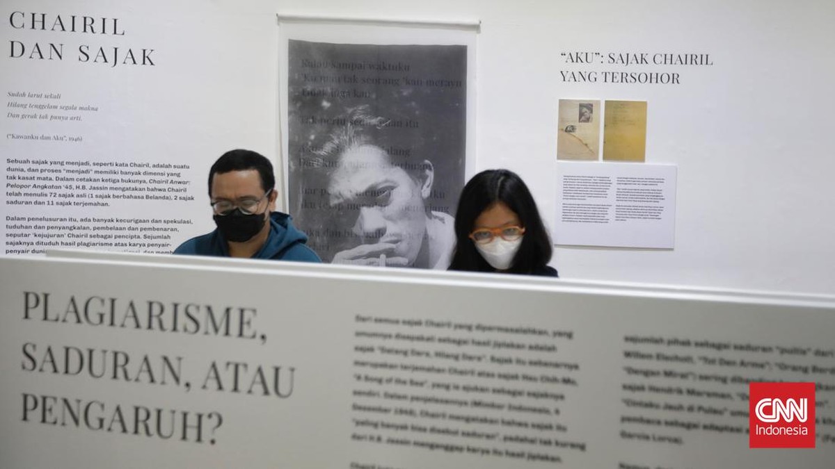 FOTO: Mengenang 100 Tahun Chairil Anwar