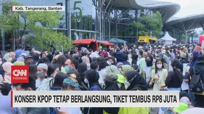 VIDEO: Konser KPOP Tetap Berlangsung, Tiket Tembus Rp.8 Juta