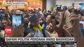 VIDEO: Anies Baswedan Safari Politik ke Medan, Disambut Ribuan Warga