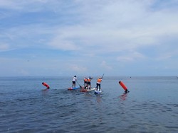 Kompetisi Stand Up Paddle Jadi Ajang Promosi Wisata Bahari Desa Les